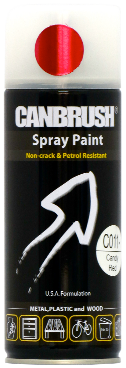 Candy red on sale spray paint