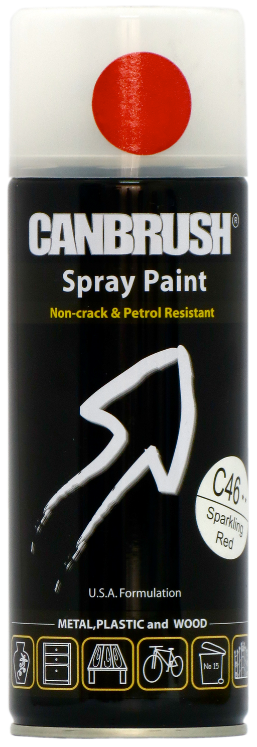 C46 Sparkling Red - Canbrush Spray Paints UK