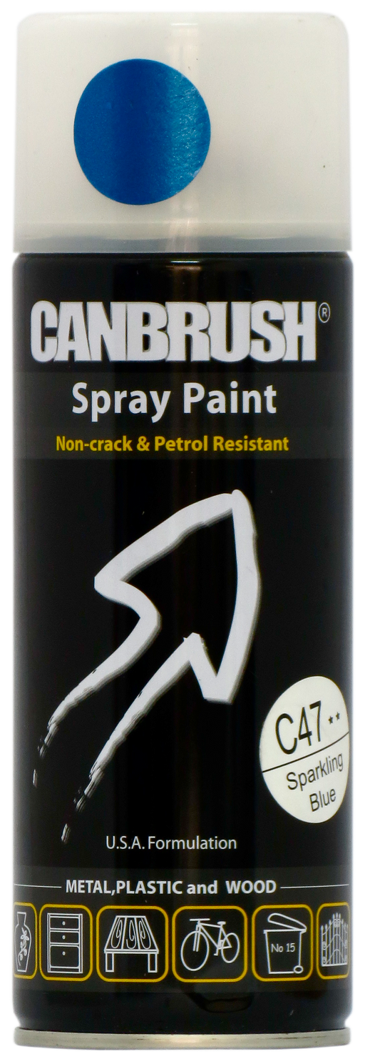 C47 Sparkling Blue - Canbrush Spray Paints UK
