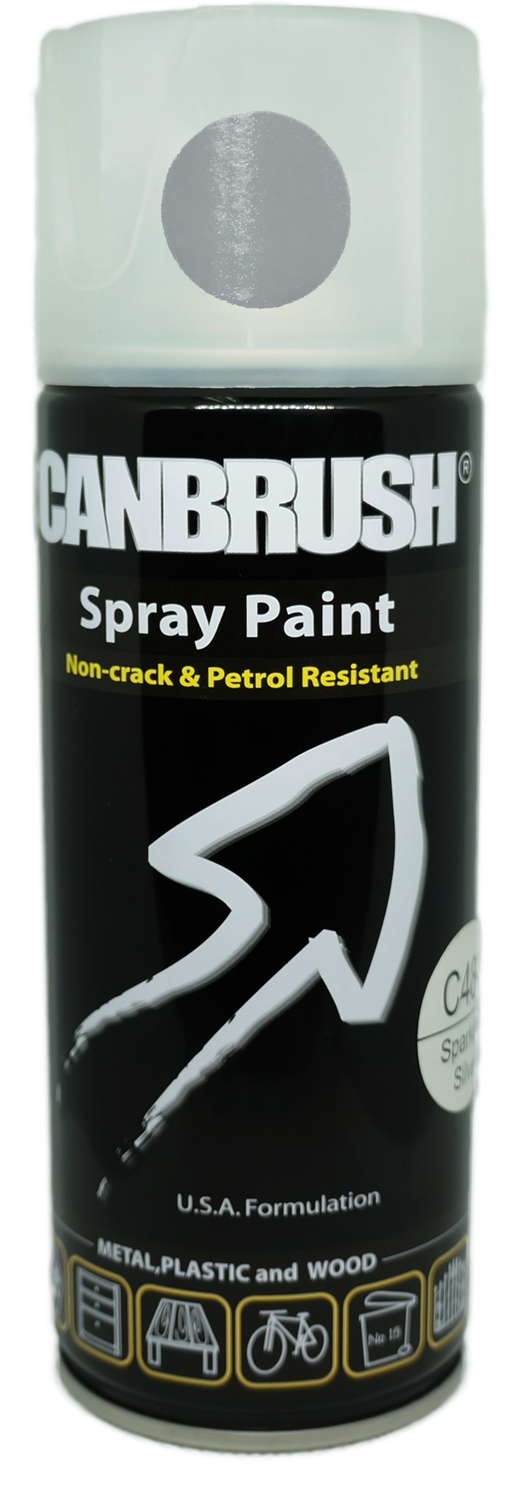 C48 Sparkling Silver - Canbrush Spray Paints UK